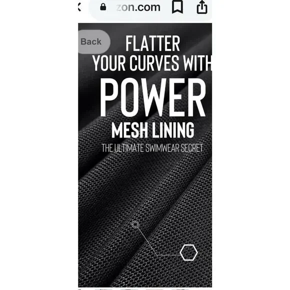 Cupshe Women's One Piece Swimsuit Tummy Control V Neck Bathing Suit Size Medium - Picture 6 of 16